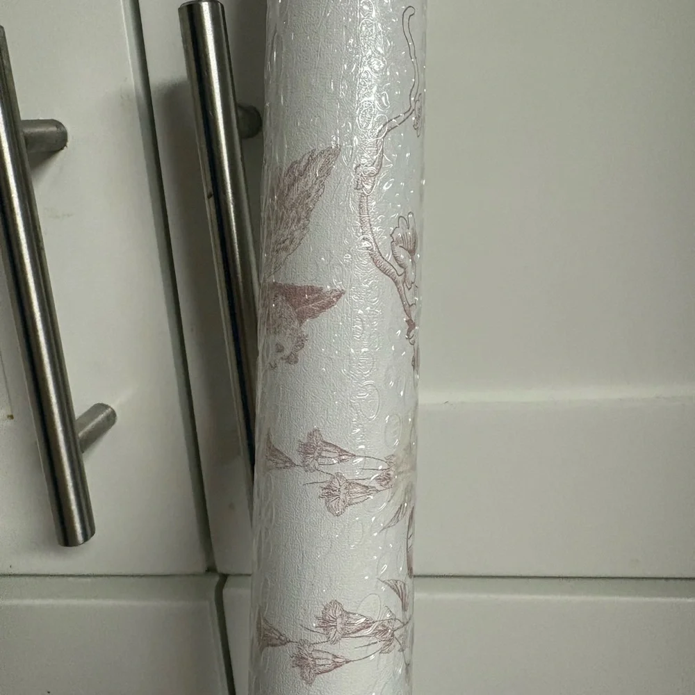 Elegant White and Pink Floral Wall Decor